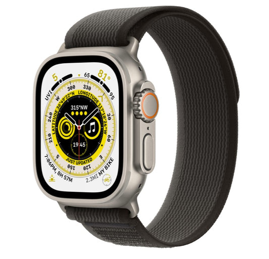 Apple Watch Ultra GPS+Cell 49mm Black/Gray Trail Loop S/M